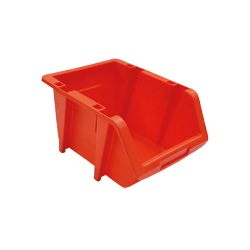 PLASTMANN BIN BOX PBOX SMALL SN RED HDPE STACKABLE/NESTABLE, HEAVY DUTY SMALL